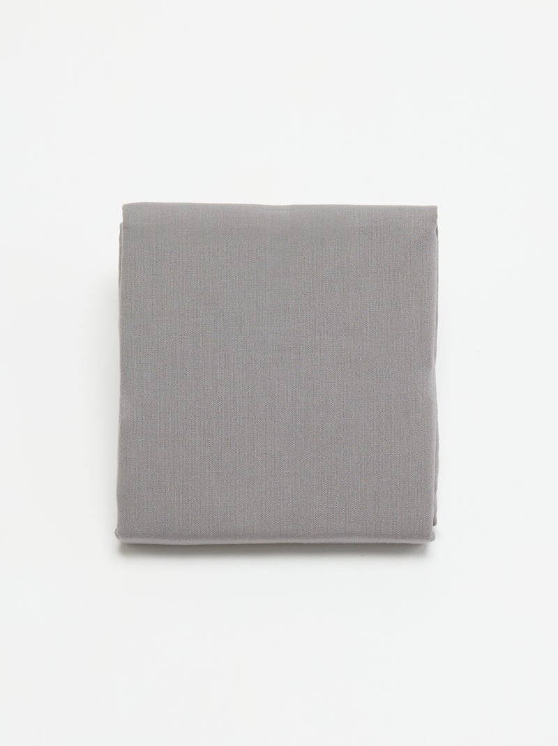 Effen kussensloop - Kiabi Home Grijs - Kiabi