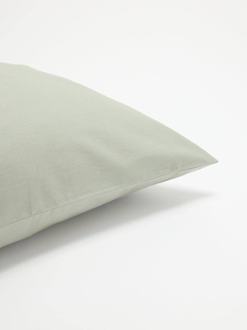 Effen kussensloop - Kiabi Home Groen - Kiabi