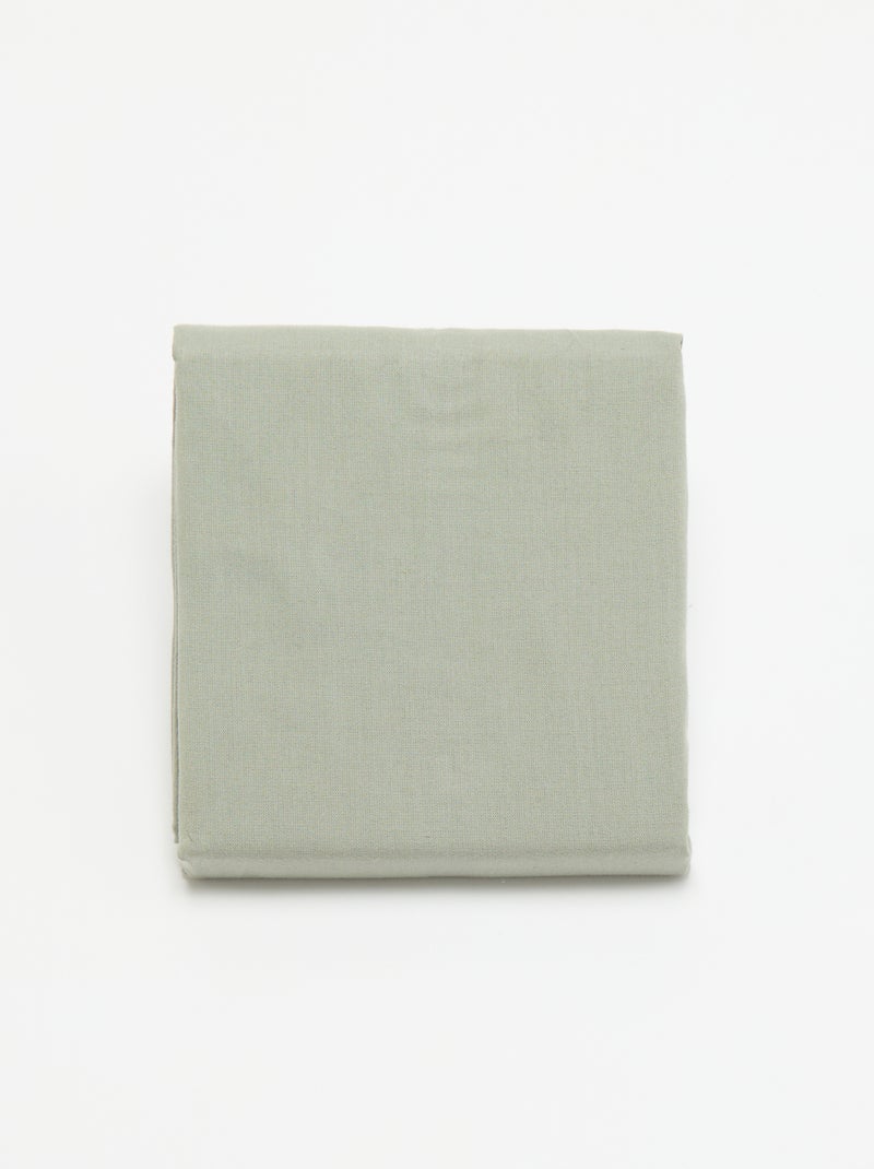 Effen kussensloop - Kiabi Home Groen - Kiabi