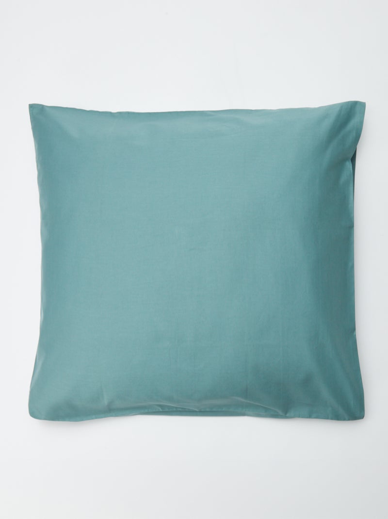 Effen kussensloop - Kiabi Home GROEN - Kiabi
