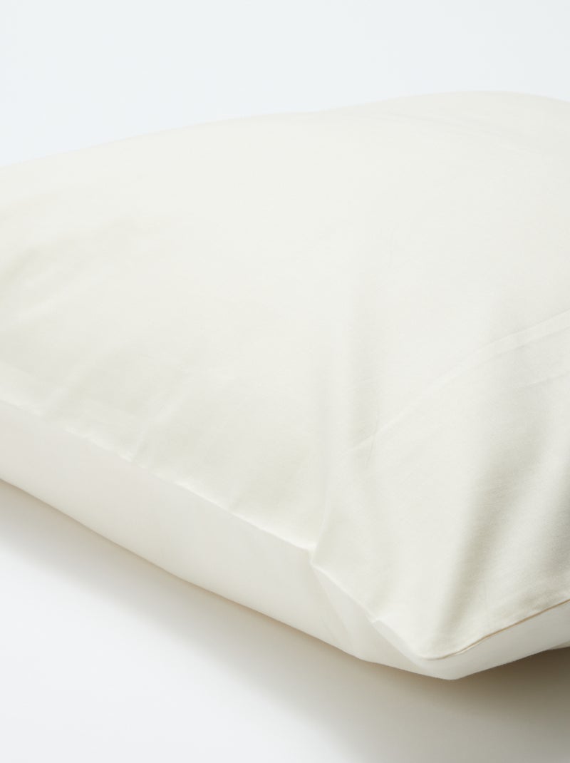 Effen kussensloop - Kiabi Home WIT - Kiabi