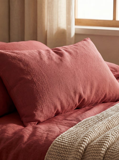 Effen kussensloop - ongeveer 50 x 80 cm - Kiabi Effen kussensloop - ongeveer 50 x 80 cm - Kiabi