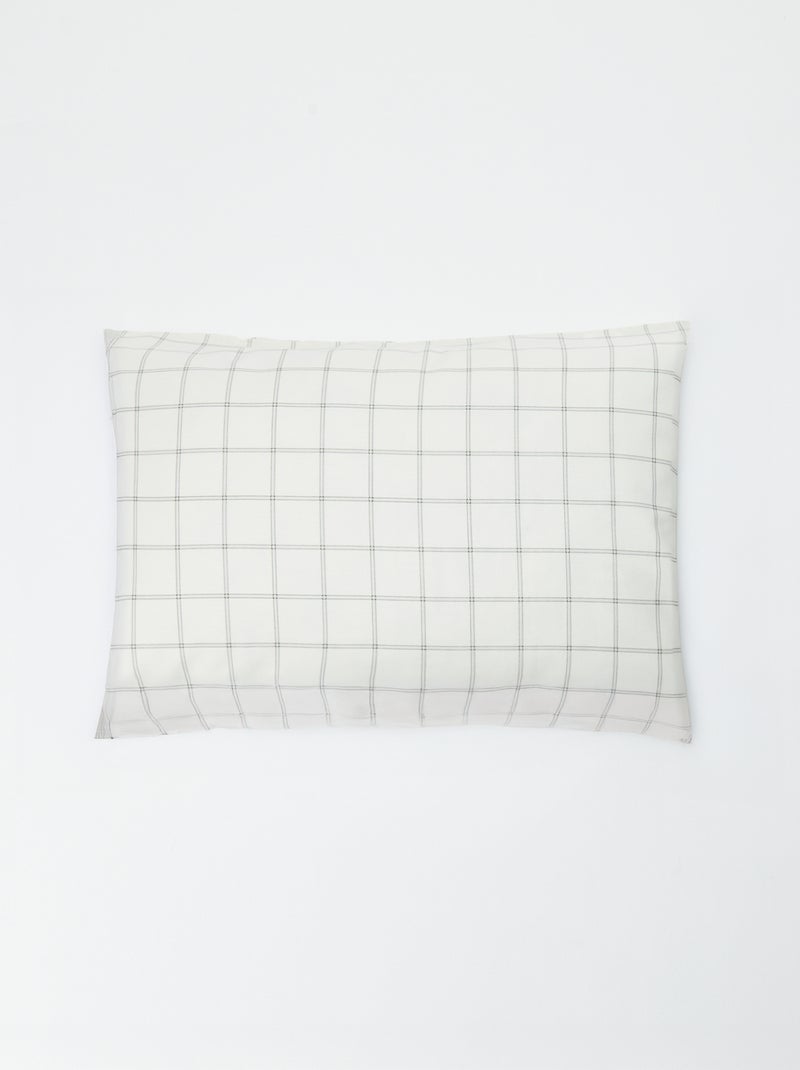 Effen kussensloop (50 x 70 cm) - Kiabi Home BIEGE - Kiabi