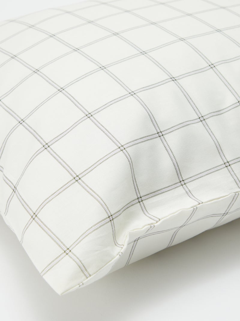 Effen kussensloop (50 x 70 cm) - Kiabi Home BIEGE - Kiabi