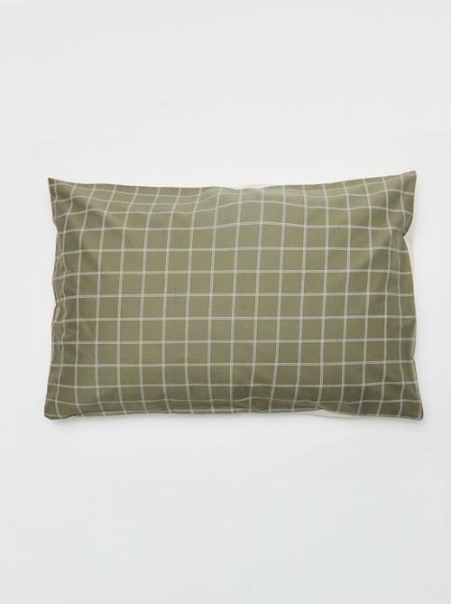 Effen kussensloop (50 x 70 cm) - Kiabi Home - Kiabi