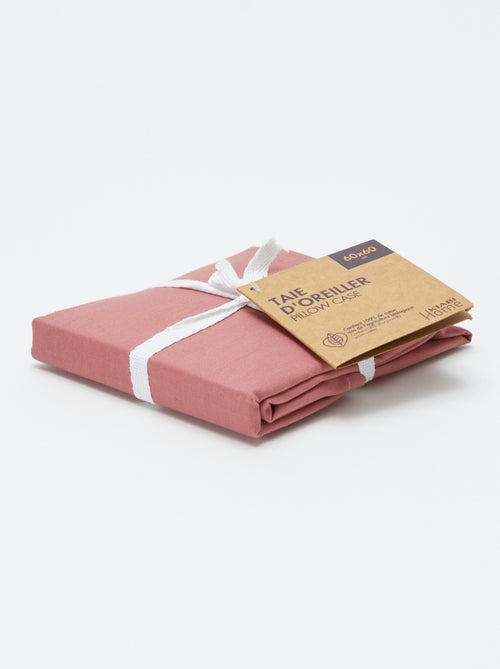 Effen kussensloop 63 x 63 cm - Kiabi Home - Kiabi Effen kussensloop 63 x 63 cm - Kiabi Home - Kiabi