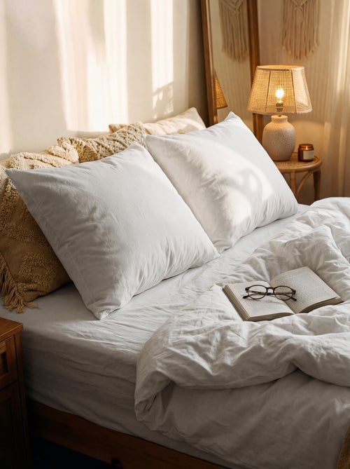 Effen kussensloop 63 x 63 cm - Kiabi Home - Kiabi Effen kussensloop 63 x 63 cm - Kiabi Home - Kiabi