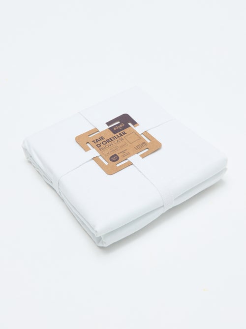 Effen kussensloop 63 x 63 cm - Kiabi Home - Kiabi Effen kussensloop 63 x 63 cm - Kiabi Home - Kiabi