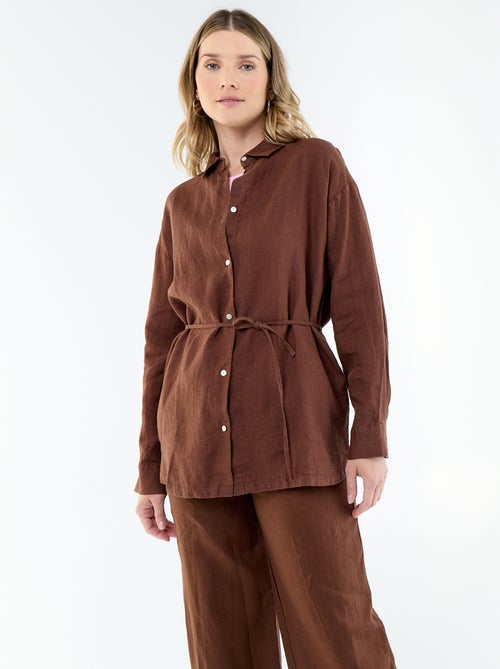 Effen lange blouse - Kiabi Effen lange blouse - Kiabi