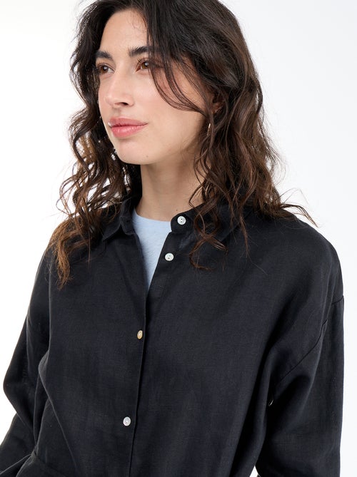 Effen lange blouse - Kiabi