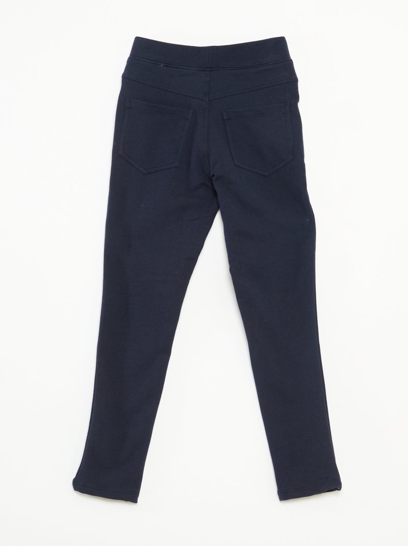 Effen legging Blauw - Kiabi