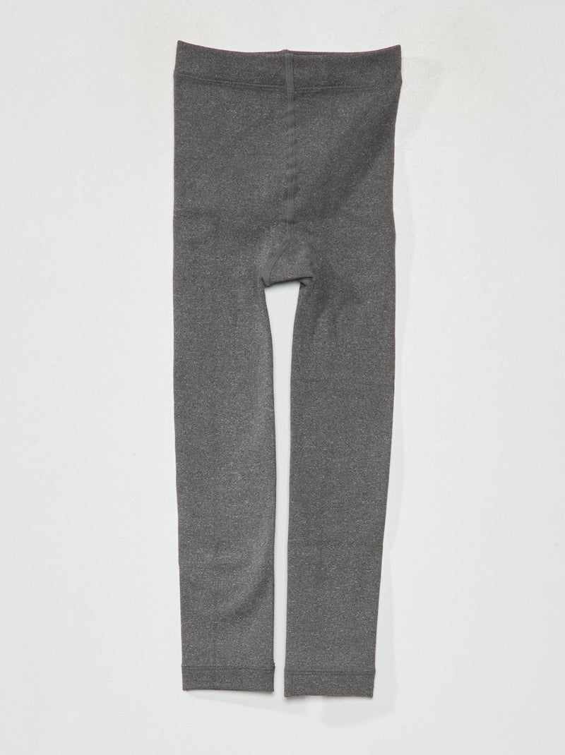 Effen legging GRIJS - Kiabi