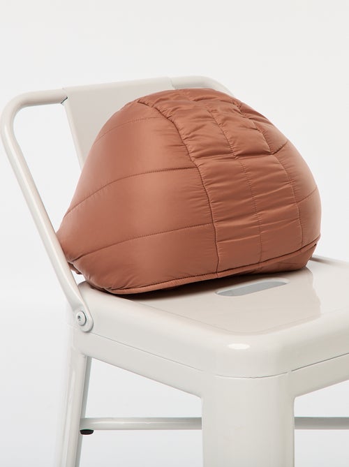 Effen licht donsjack met capuchon - Kiabi