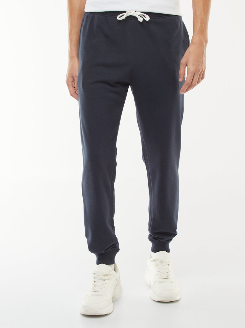 Effen lichte joggingbroek Blauw - Kiabi