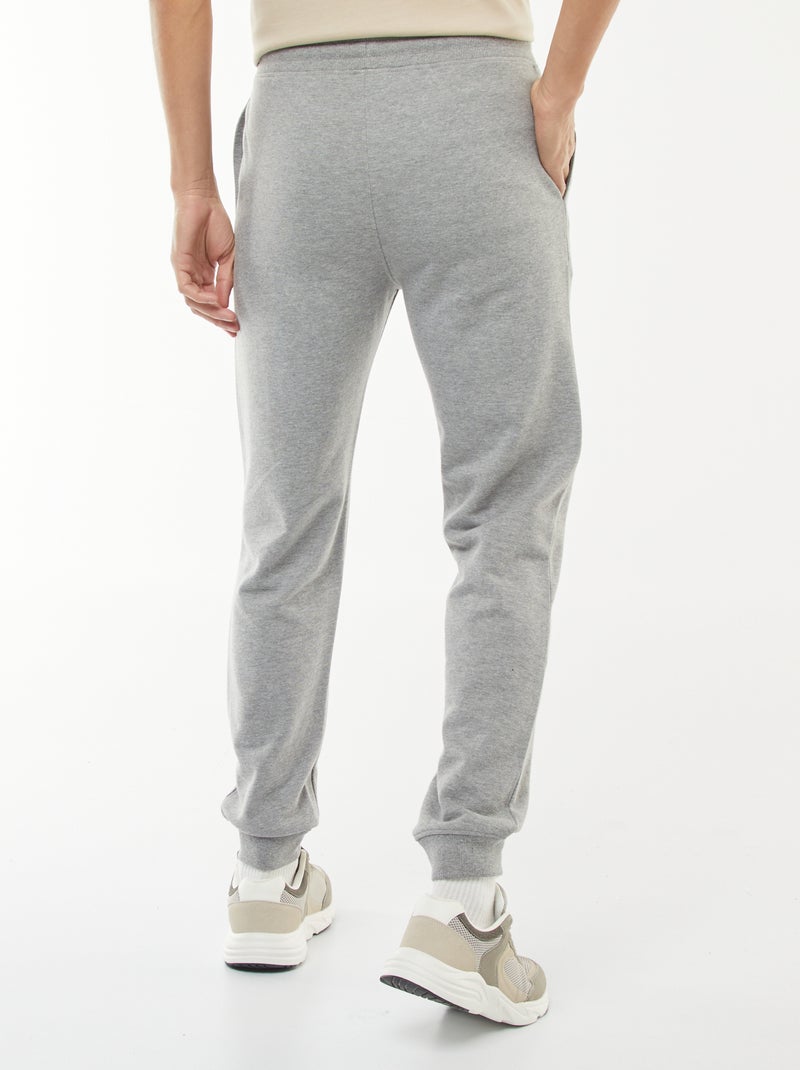 Effen lichte joggingbroek Grijs - Kiabi