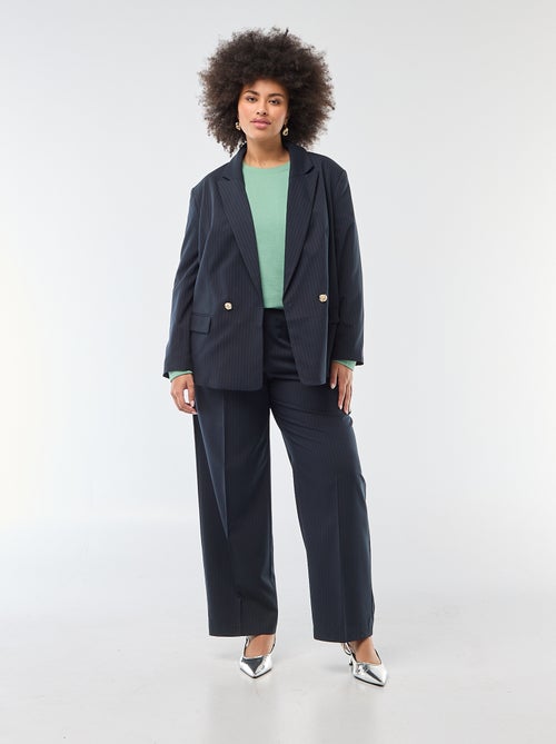 Effen lichte sweater met ronde hals - Kiabi