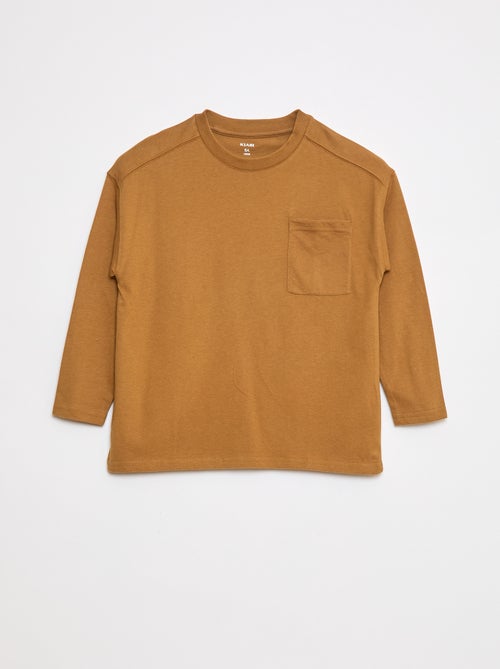 Effen loose-fit T-shirt - Kiabi