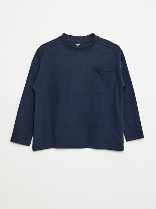 Effen loose-fit T-shirt - Kiabi