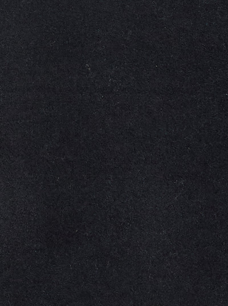 Effen losvallende trui met ronde hals Zwart - Kiabi