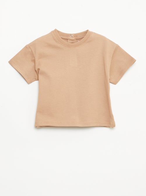 Effen mouwloos T-shirt - Kiabi