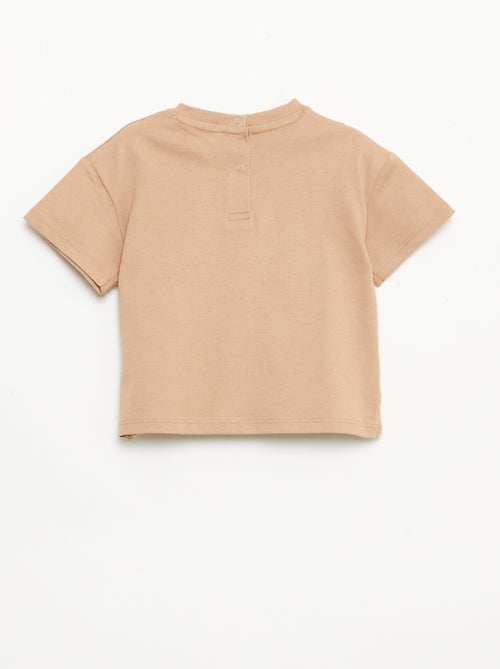 Effen mouwloos T-shirt - Kiabi