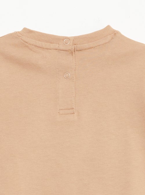 Effen mouwloos T-shirt - Kiabi