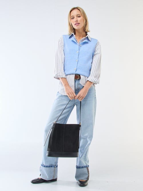 Effen mouwloos vest - Kiabi