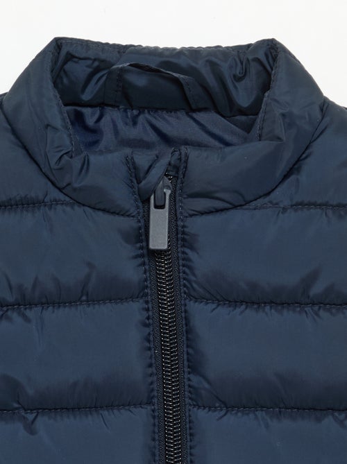 Effen mouwloze gewatteerde bodywarmer - Kiabi