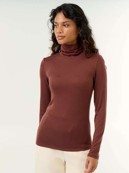 Effen onderpullover van wolmix - Kiabi Effen onderpullover van wolmix - Kiabi