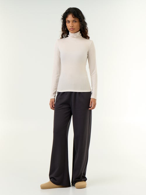 Effen onderpullover van wolmix - Kiabi Effen onderpullover van wolmix - Kiabi