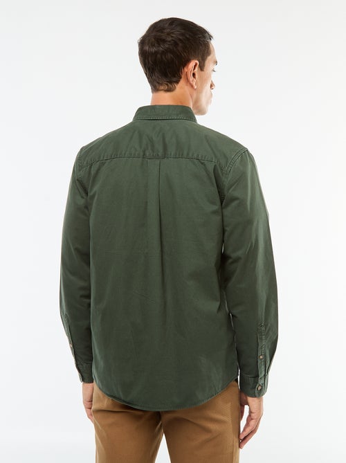 Effen overhemd - recht / regular-fit model - Kiabi