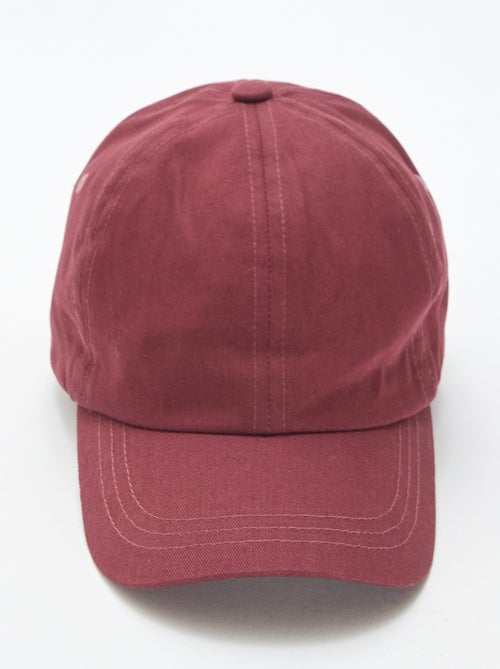 Effen pet in baseballstijl - Kiabi