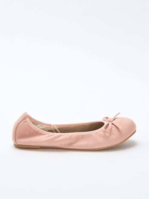 Effen platte ballerina's - Kiabi