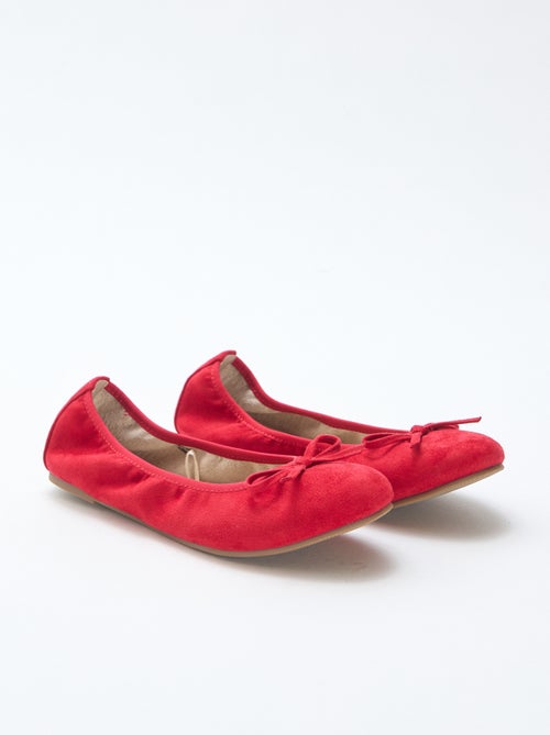 Effen platte ballerina's - Kiabi