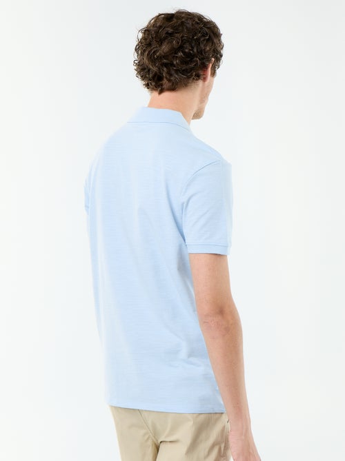 Effen polo met korte mouwen - Kiabi