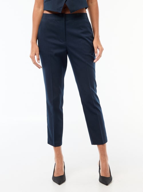 Effen rechte pantalon - Kiabi