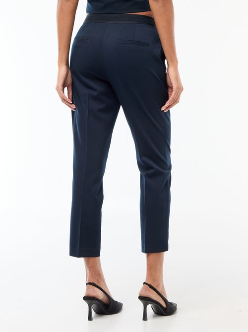 Effen rechte pantalon - Kiabi