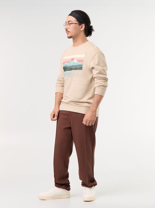 Effen regular fit chino - gemakkelijk aan te trekken collectie - Kiabi Effen regular fit chino - gemakkelijk aan te trekken collectie - Kiabi