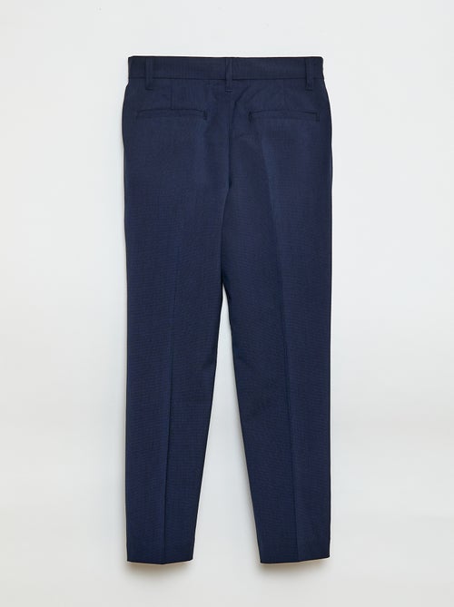 Effen, regular-fit kostuumbroek - Kiabi