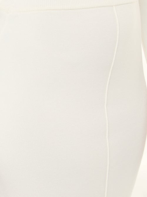 Effen rok van ottomantricot - Kiabi