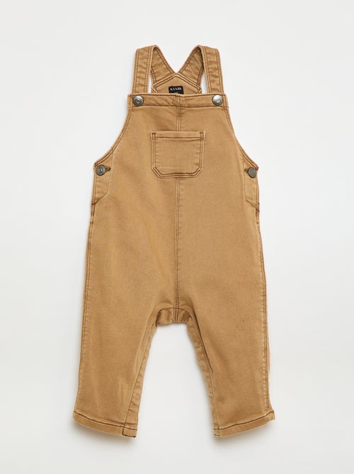 Effen salopette met verstelbare bandjes - Kiabi