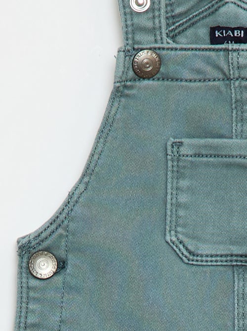 Effen salopette met verstelbare bandjes - Kiabi