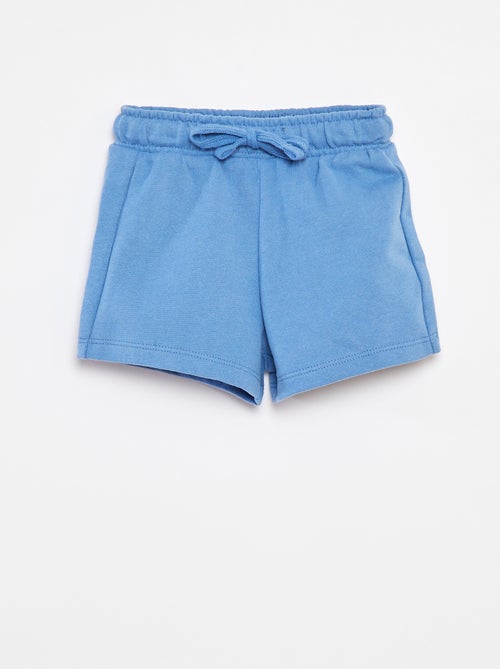 Effen short met elastische taille - Kiabi