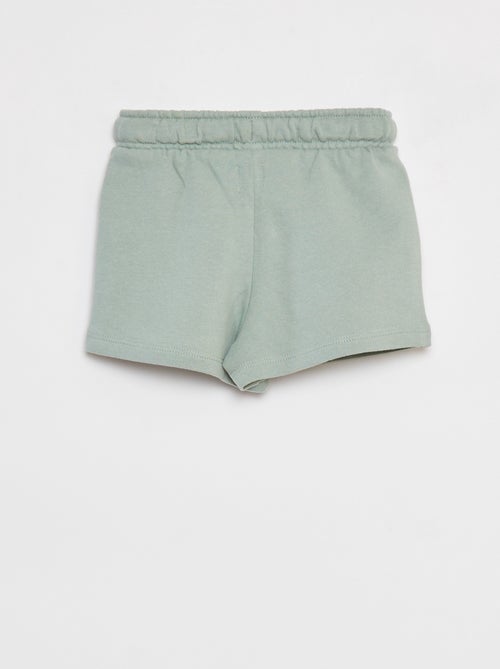 Effen short met elastische taille - Kiabi