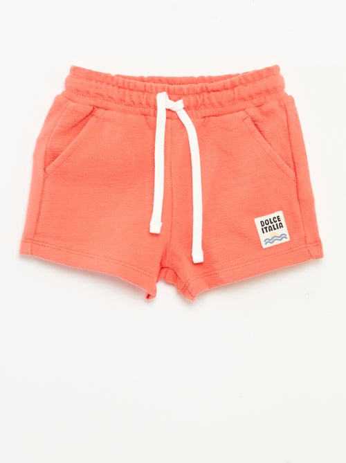 Effen short met zakken - Kiabi
