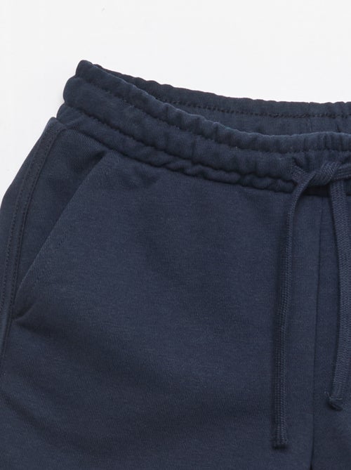 Effen short van french terry - Kiabi