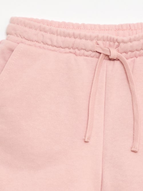 Effen short van french terry - Kiabi