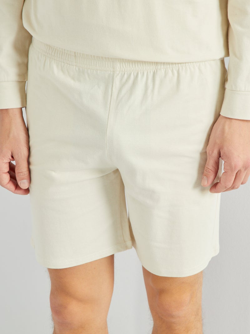 Effen short van jersey BIEGE - Kiabi
