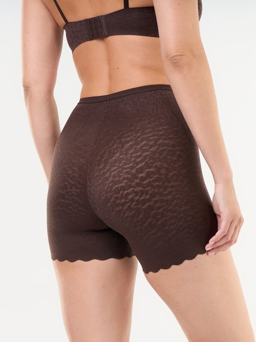 Effen shorty van kant - Kiabi