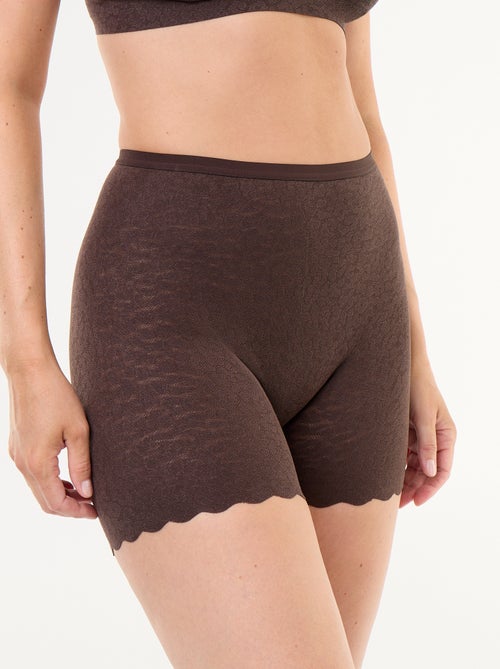 Effen shorty van kant - Kiabi